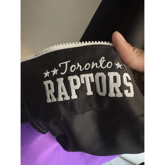 Toronto Raptors NBA Bomber Jacket Satin‎ Mitchell Ness Basketball Mens L. -Read - Picture 7 of 16